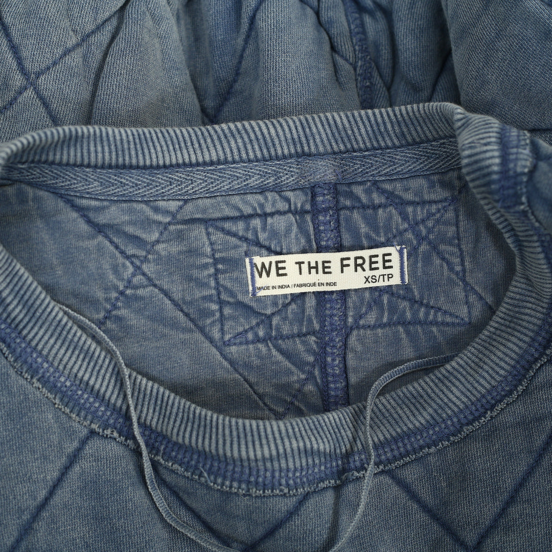 Free People We The Free Mirage Pullover Sweatshirt Top