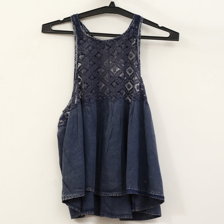 Free People Wandering Light Blouse Top