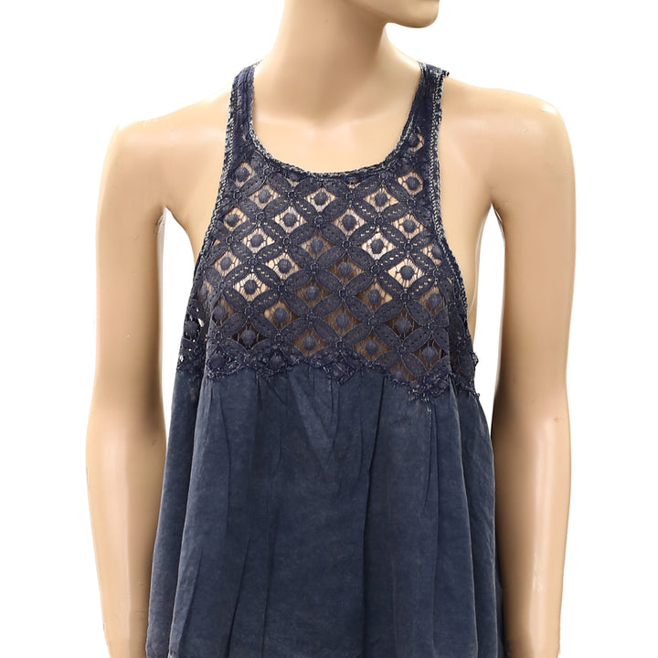 Free People Wandering Light Blouse Top