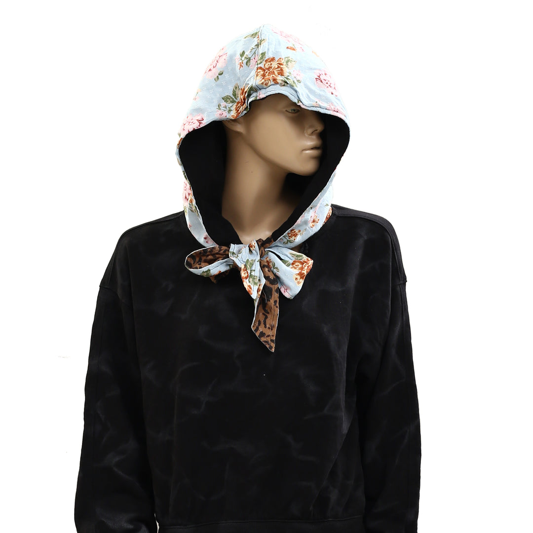 Free People Headscarf Hoodie Sweatshirt Top