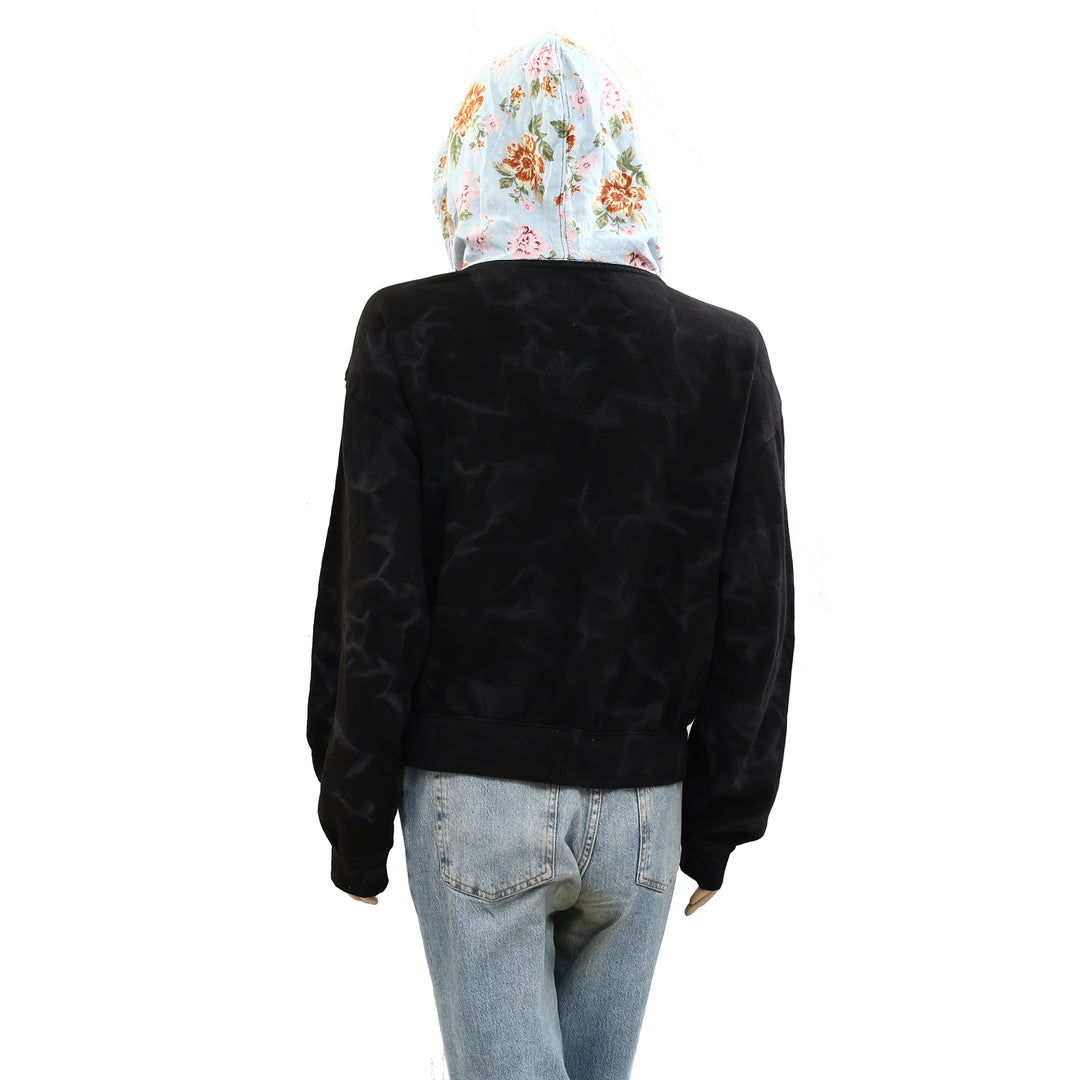 Free People Headscarf Hoodie Sweatshirt Top