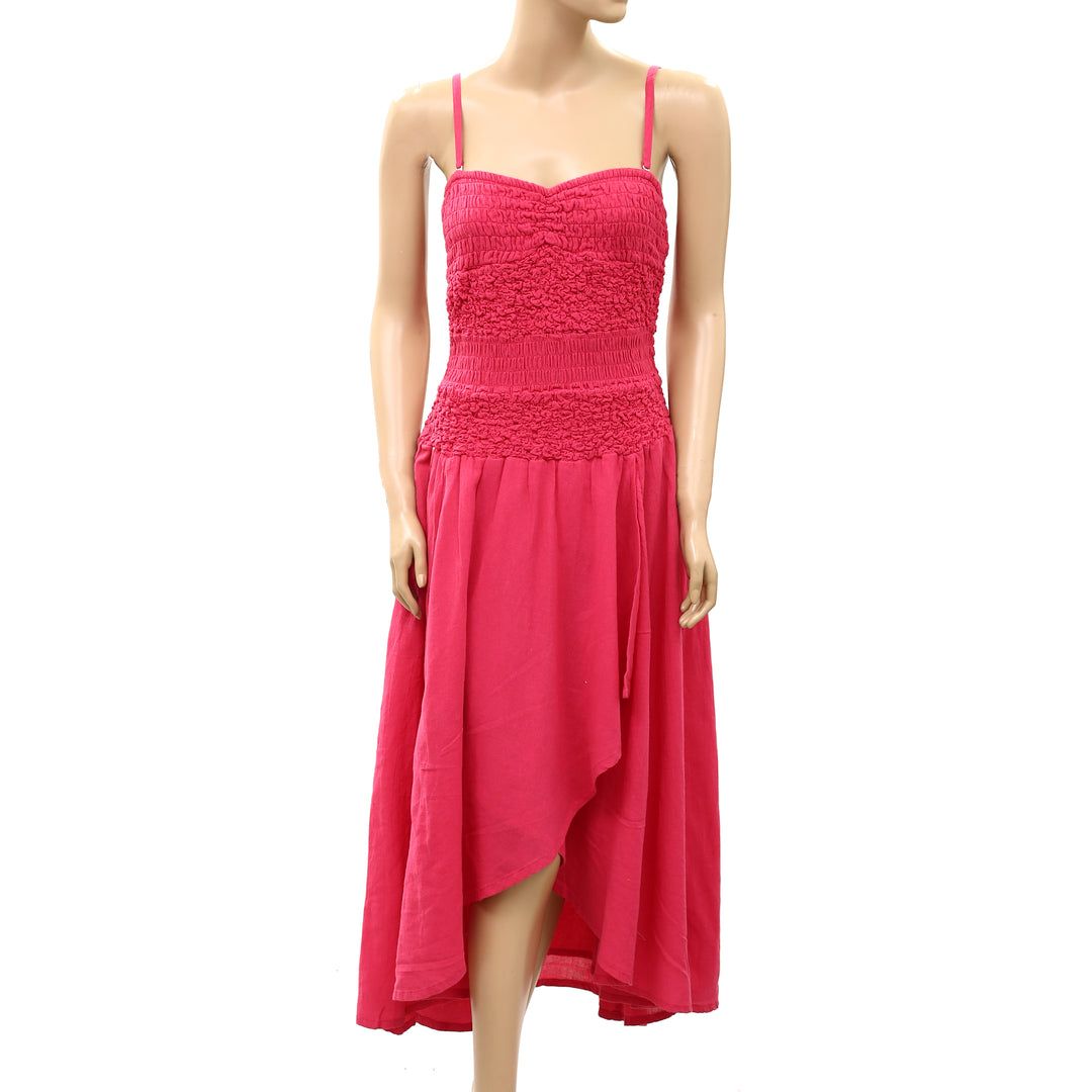 Free People Sparkling Drop-Waist Moment Midi Dress