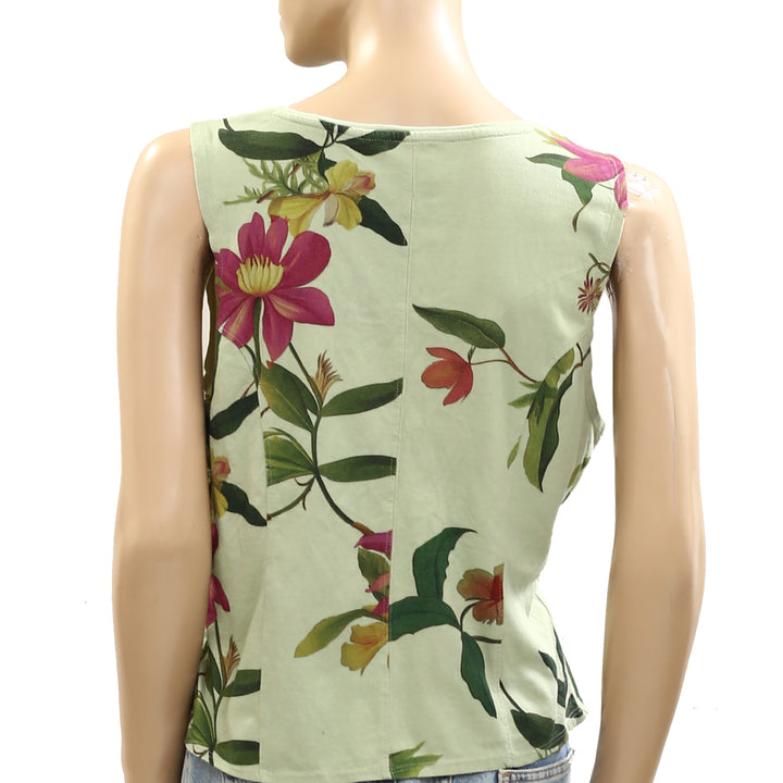 By Anthropologie Cotton Gathered Tank Top