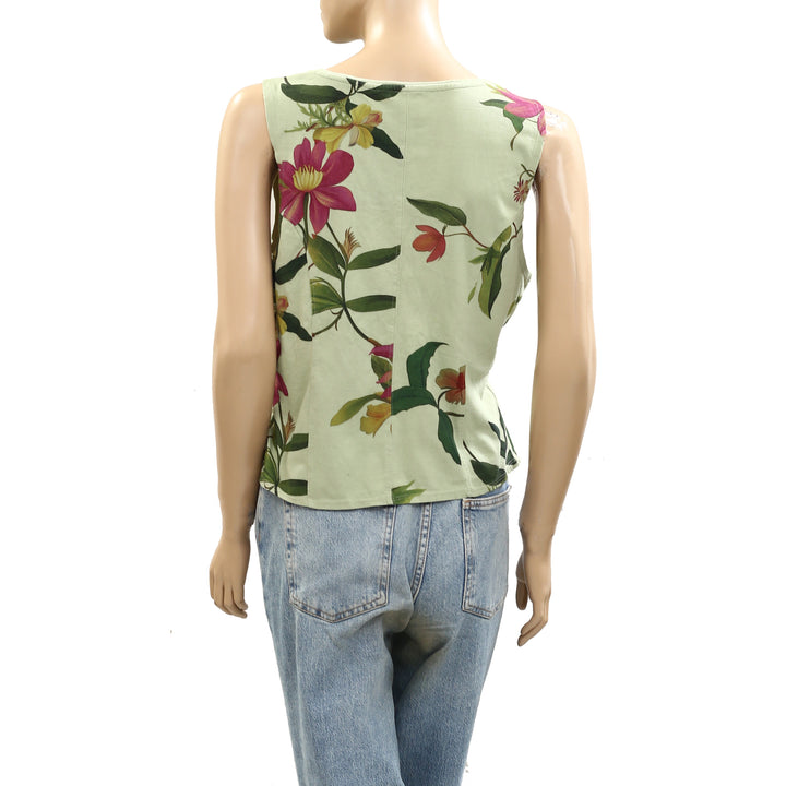 By Anthropologie Cotton Gathered Tank Top