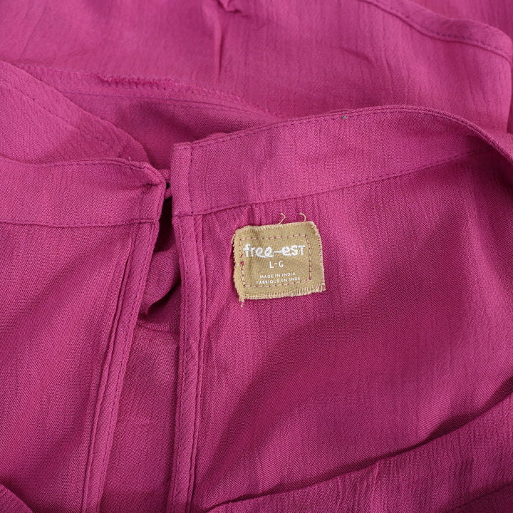 Free People Free Est Delilah Cropped Blouse Top