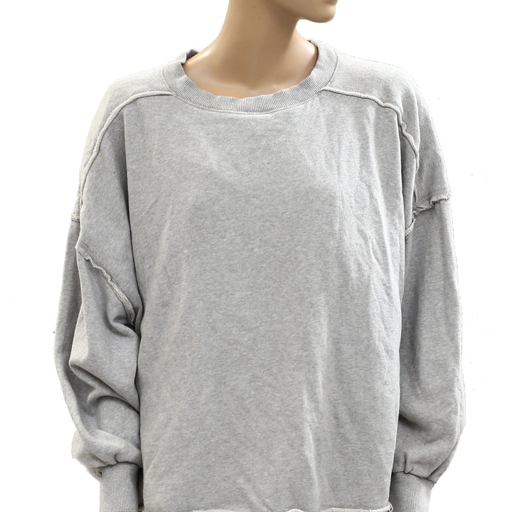 Free People We The Free Solid Sweatshirt Top