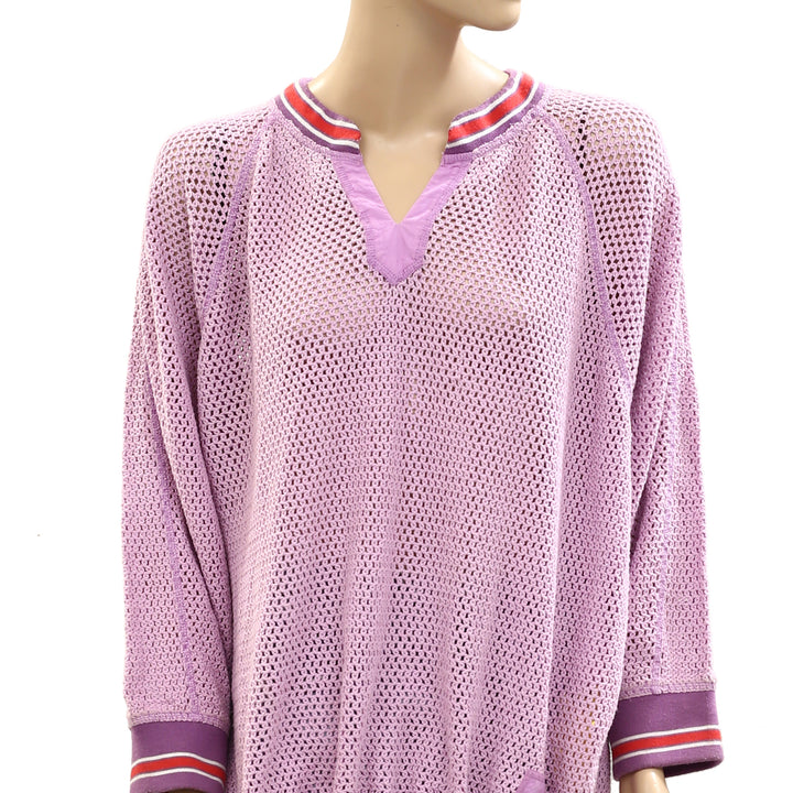 Free People FP Movement Tailgate Layer Blouse Top