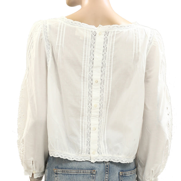 Sezane Aeneas Blouse Shirt Top