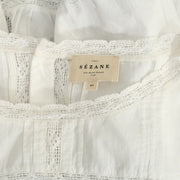 Sezane Aeneas Blouse Shirt Top