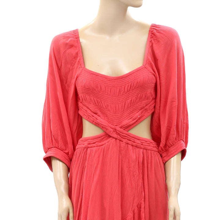 Free People Free-est Cross My Heart Maxi Dress