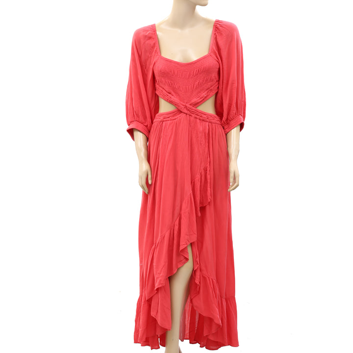 Free People Free-est Cross My Heart Maxi Dress