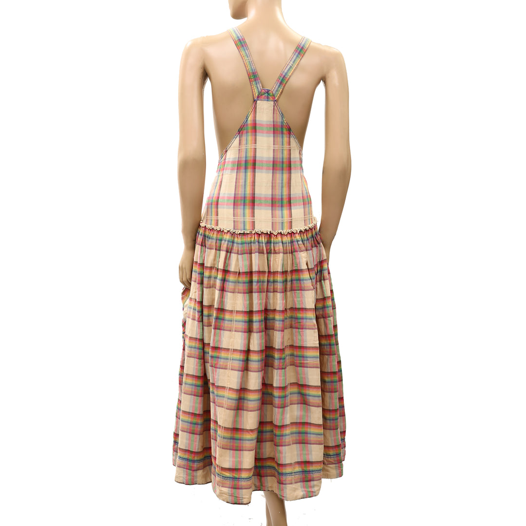 Free People Avery Overall Midi Dress