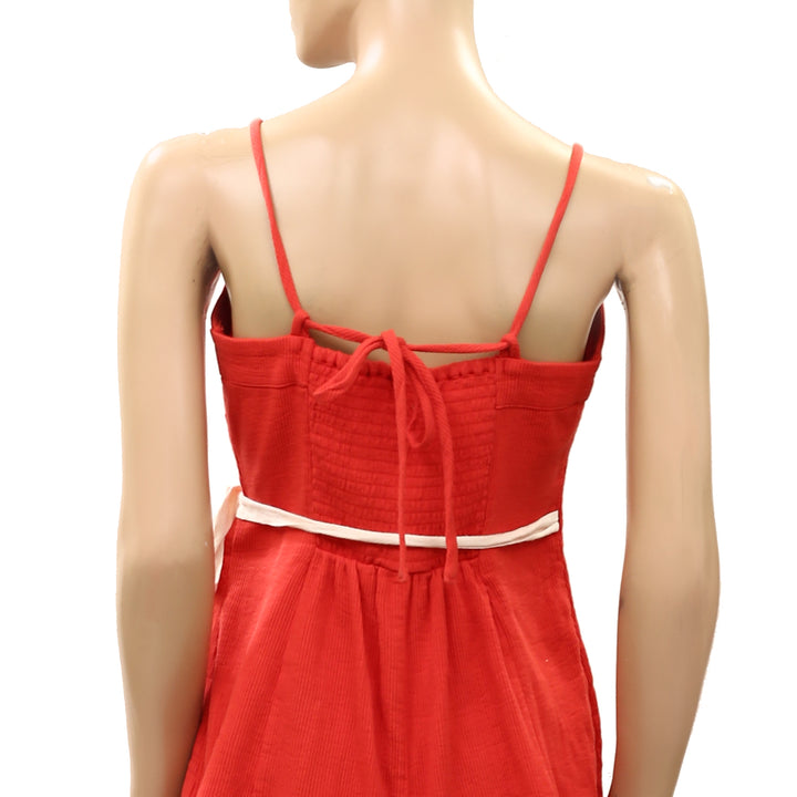 Free People Free-Est Summer Cotton Rib Romper Dress