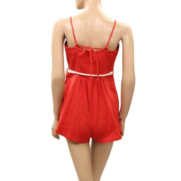 Free People Free-Est Summer Cotton Rib Romper Dress