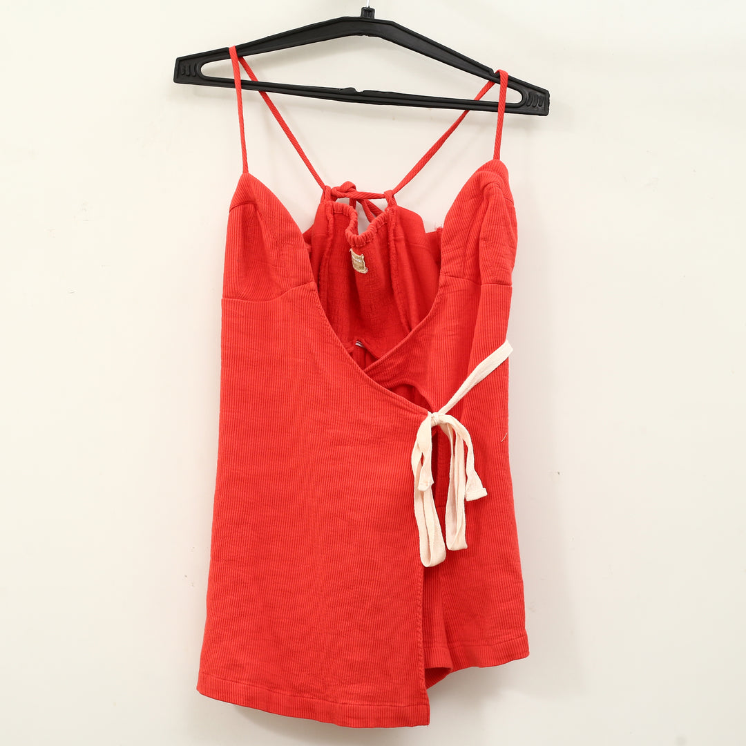 Free People Free-Est Summer Cotton Rib Romper Dress