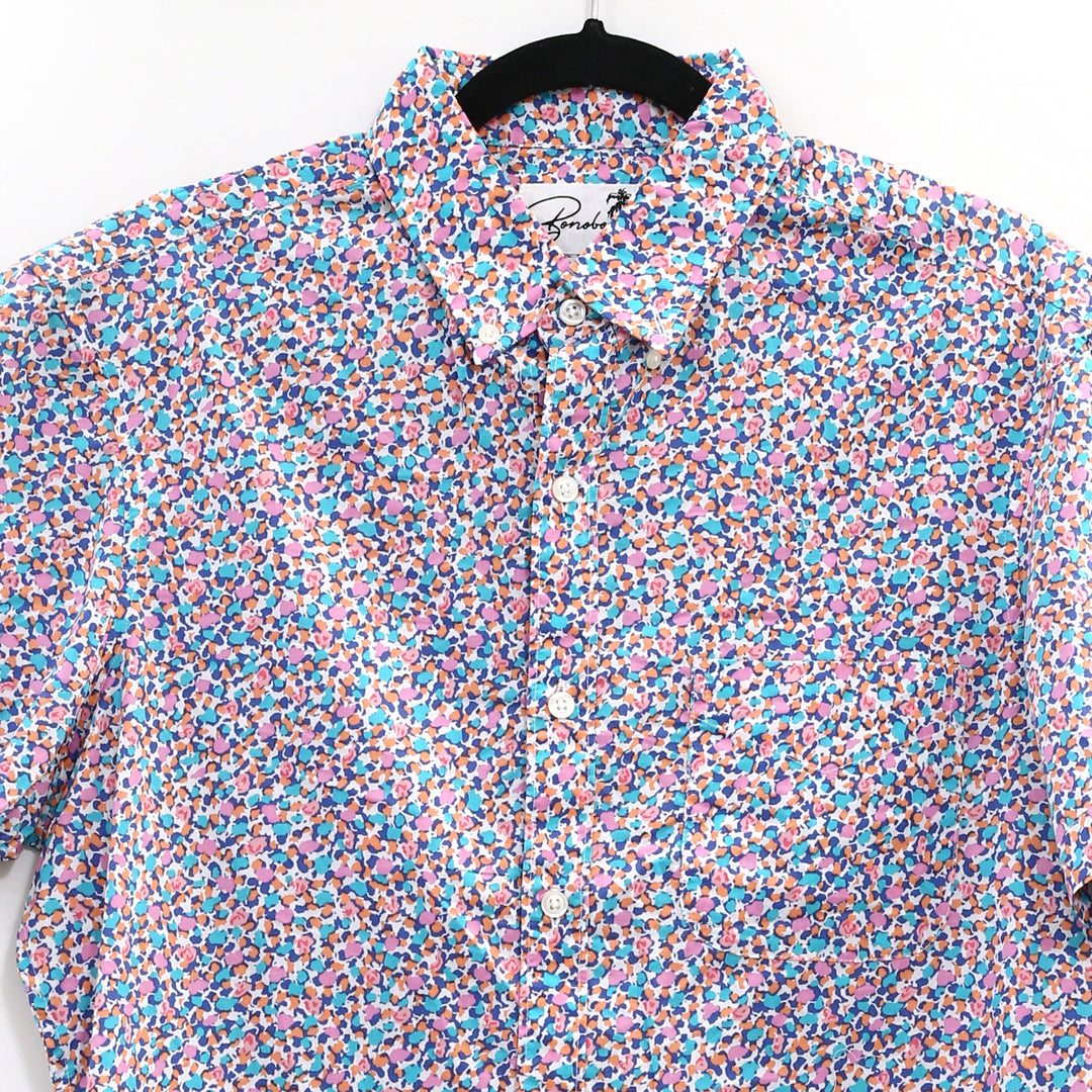 Bonobos Floral Printed Buttondown Shirt Men's