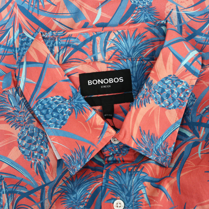 Bonobos Stretch Riviera Short Sleeve Men's Shirt