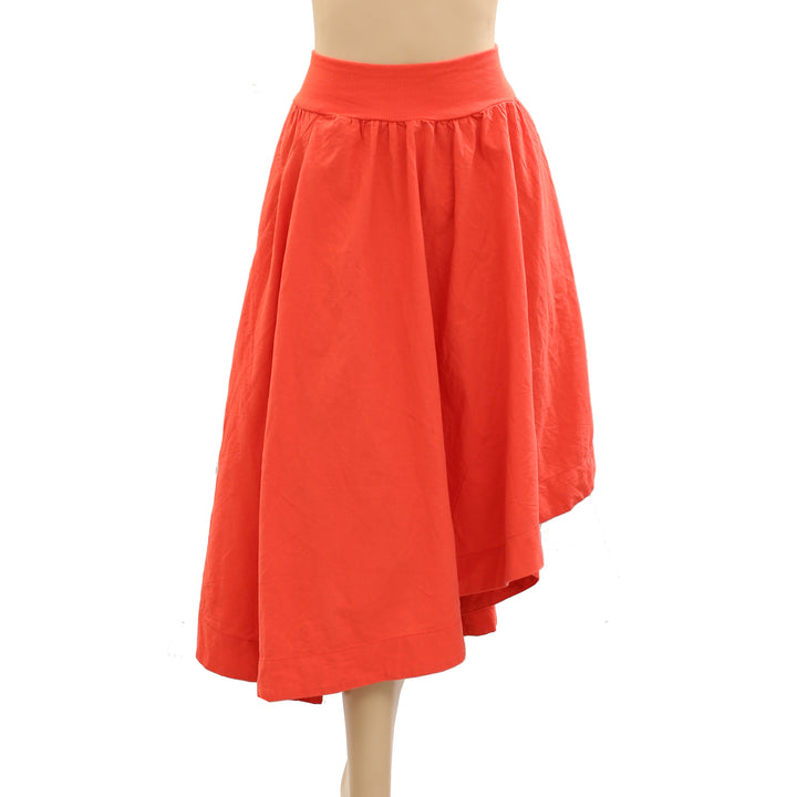 Free People Free-Est Annette Baby Tee Midi Skirt