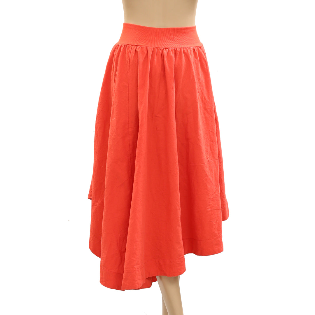 Free People Free-Est Annette Baby Tee Midi Skirt