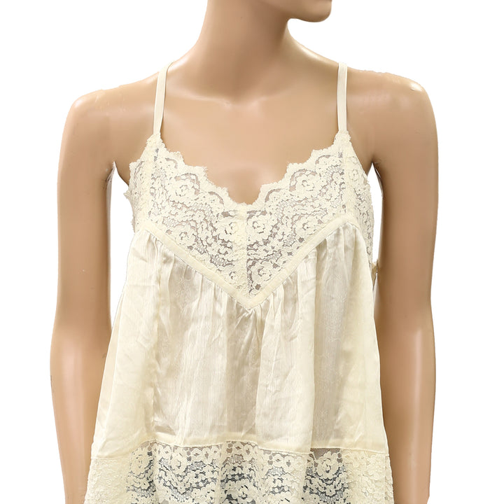Intimately Free People Fiona Satin Cami Tank Top