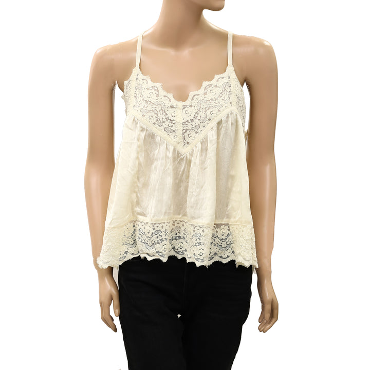 Intimately Free People Fiona Satin Cami Tank Top