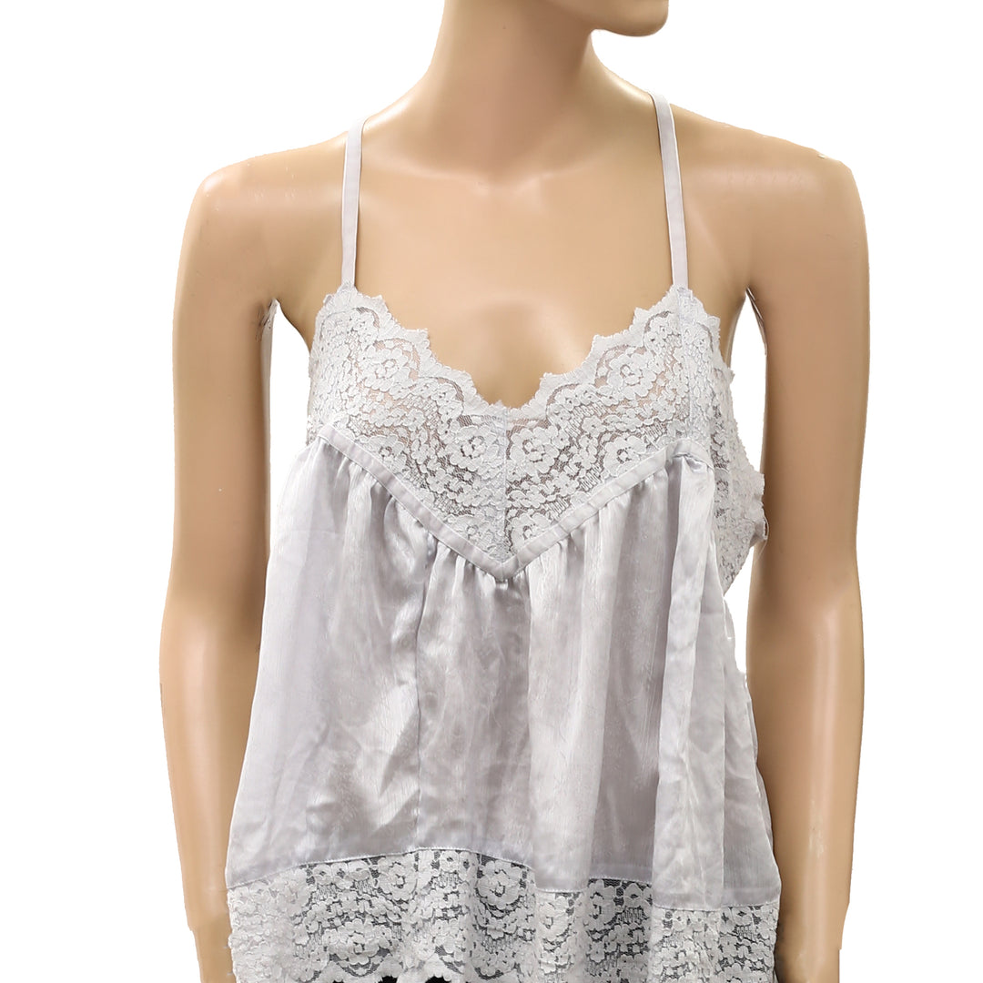 Intimately Free People Fiona Satin Cami Tank Top