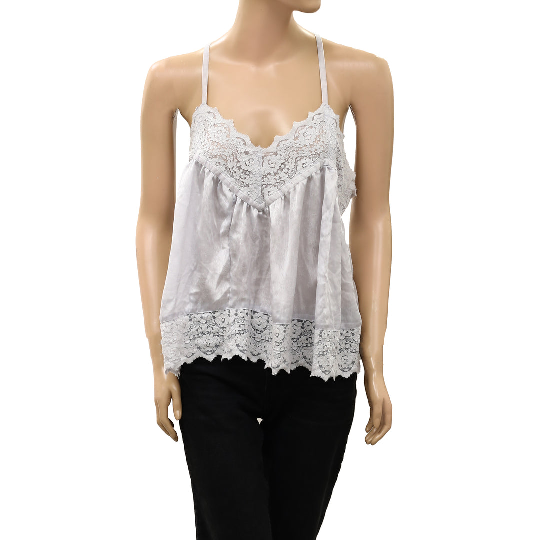 Intimately Free People Fiona Satin Cami Tank Top