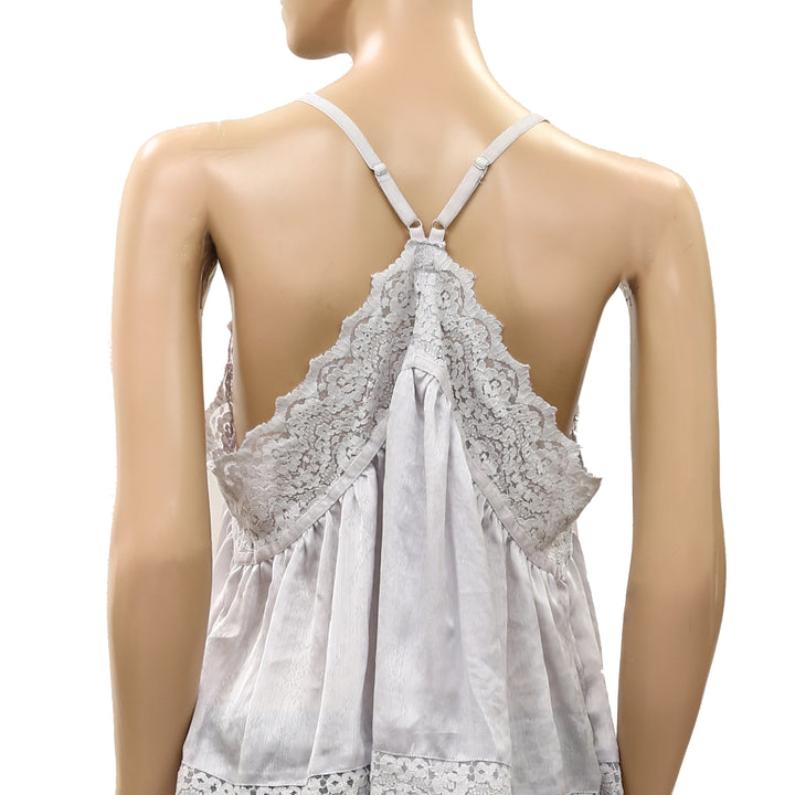 Intimately Free People Fiona Satin Cami Tank Top