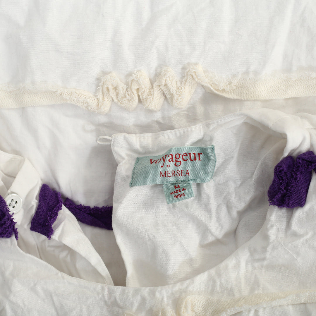 Voyageur by MERSEA Luna High Neck Ribbon Mini Dress