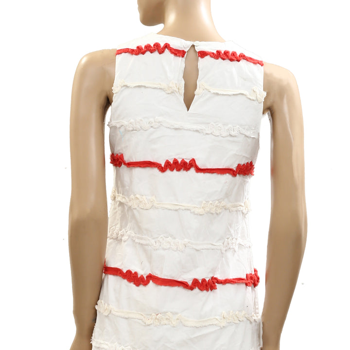 Voyageur by MERSEA Luna High Neck Ribbon Mini Dress