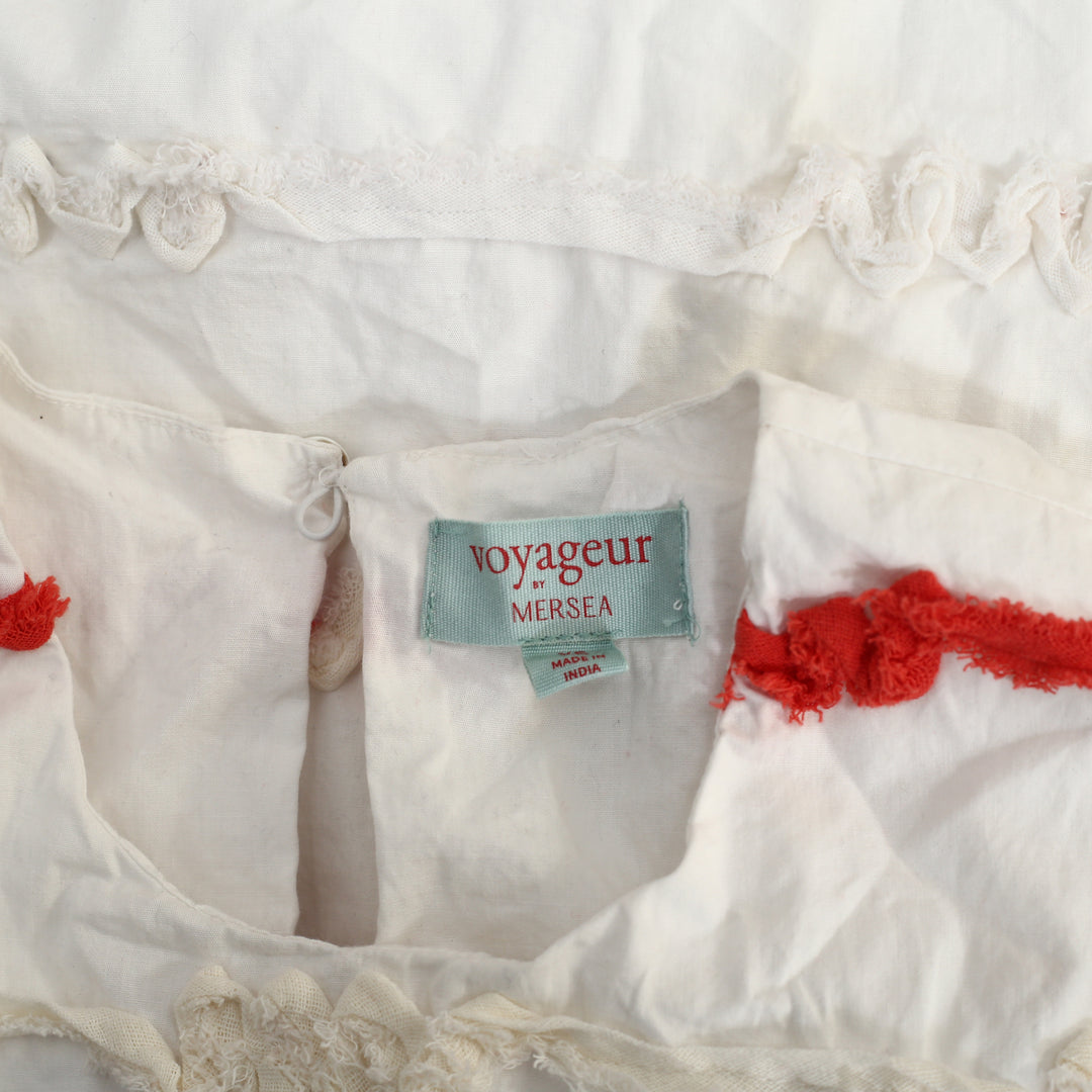 Voyageur by MERSEA Luna High Neck Ribbon Mini Dress