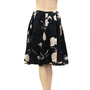 Anthropologie Floral Printed Skirt