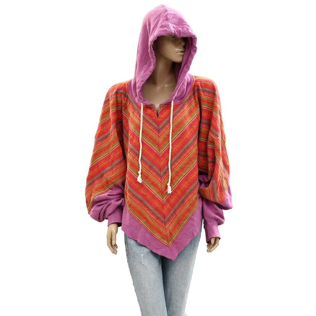 Free People Radness Sweatshirt Hoodie Top