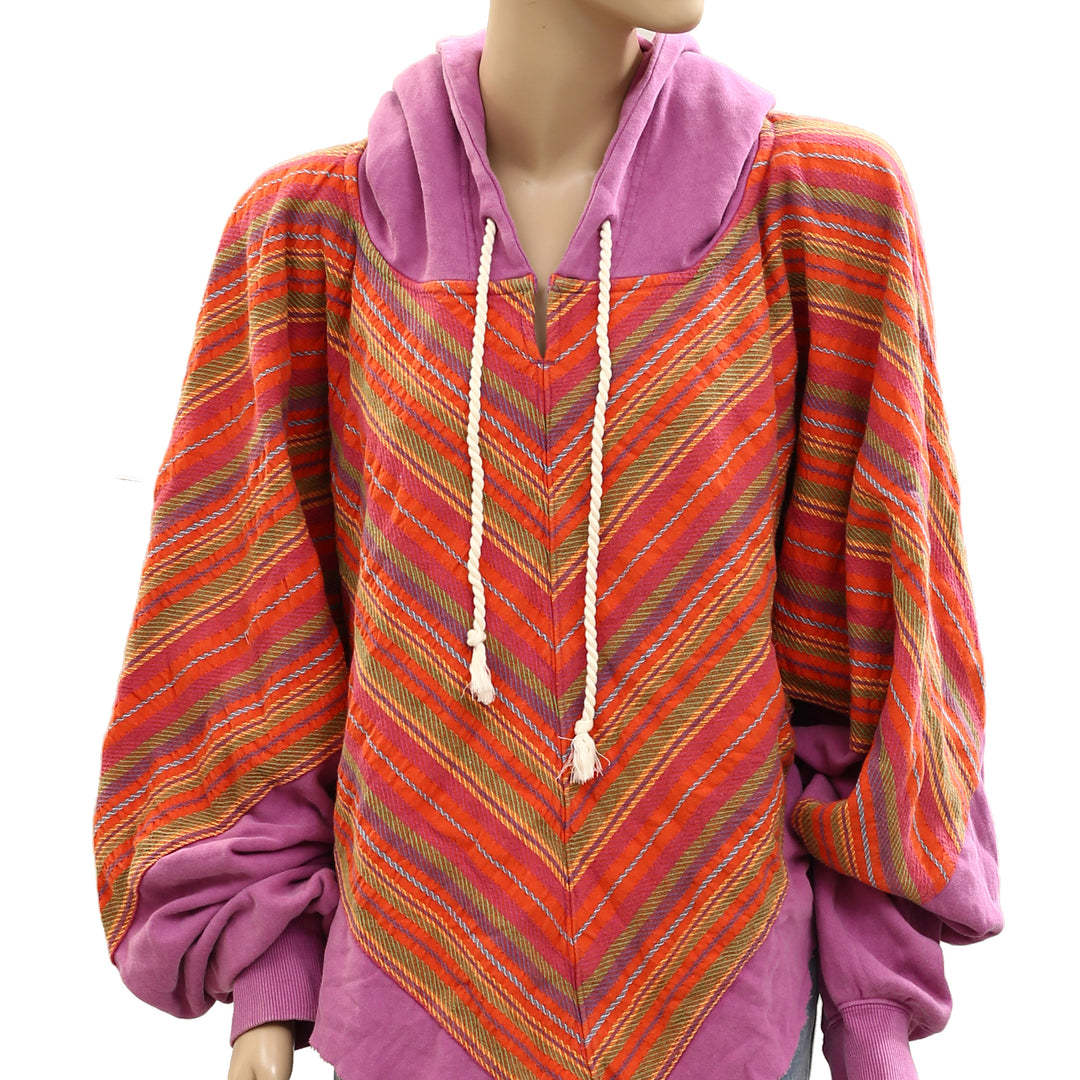 Free People Radness Sweatshirt Hoodie Top