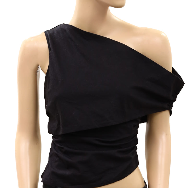 Free People Bianca One-Shoulder Blouse Top