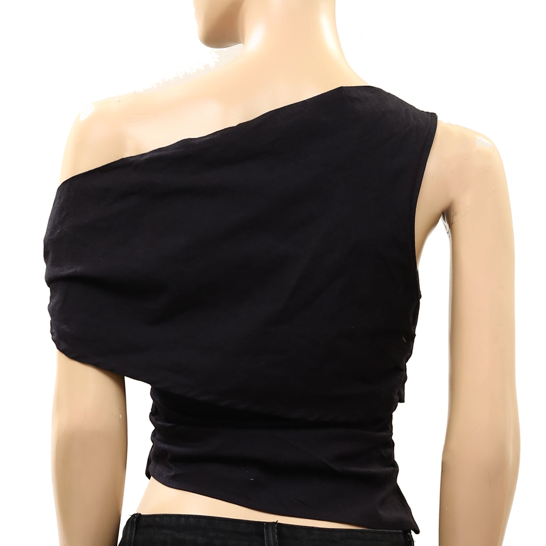 Free People Bianca One-Shoulder Blouse Top