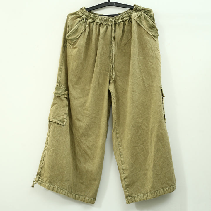Free People Bobbi Pull-On Cargo Trouser Pants