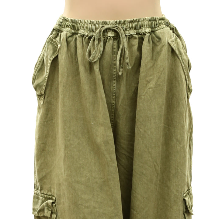 Free People Bobbi Pull-On Cargo Trouser Pants