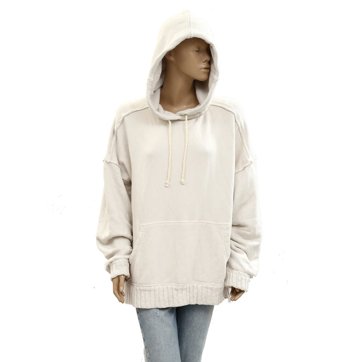 Free People We The Free Stand Up Hoodie Top