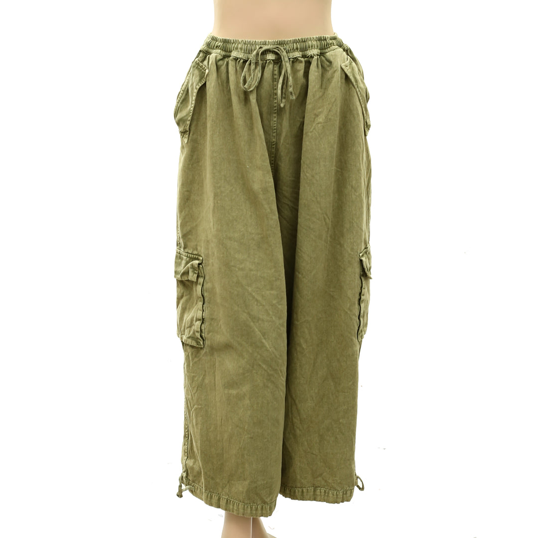 Free People Bobbi Pull-On Cargo Trouser Pants