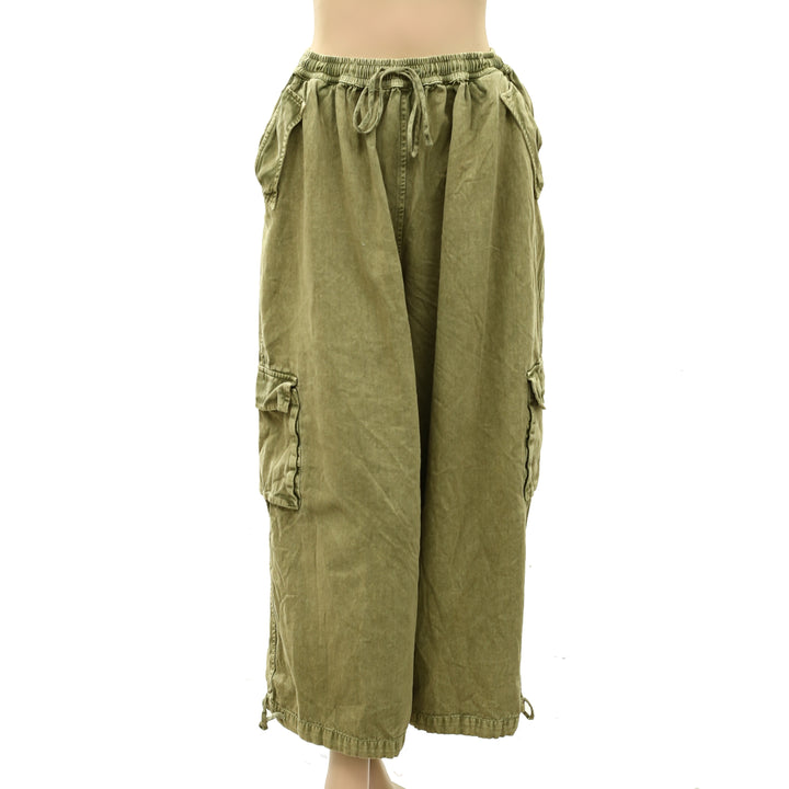 Free People Bobbi Pull-On Cargo Trouser Pants