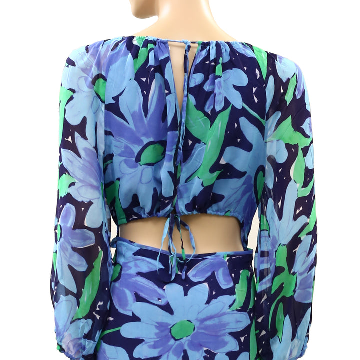 RIXO Nikolette Danish Floral Maxi Dress