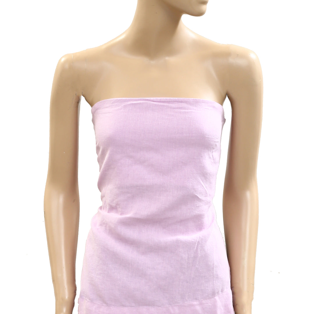 Free People Free-est Gotta Have It Cotton-Linen Tube Top