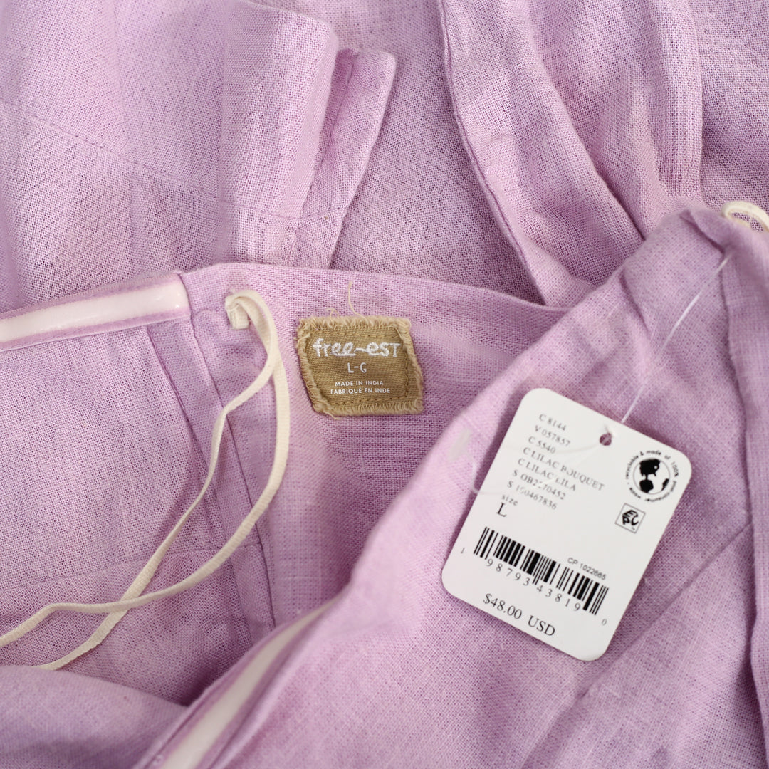 Free People Free-est Gotta Have It Cotton-Linen Tube Top