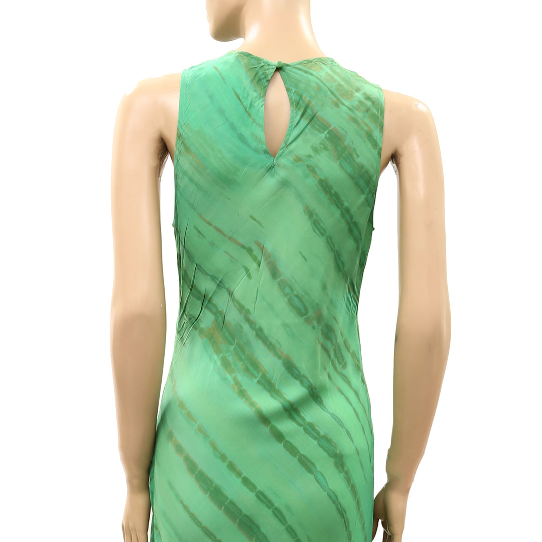RIXO Yousra Crepe de Chine Maxi Dress