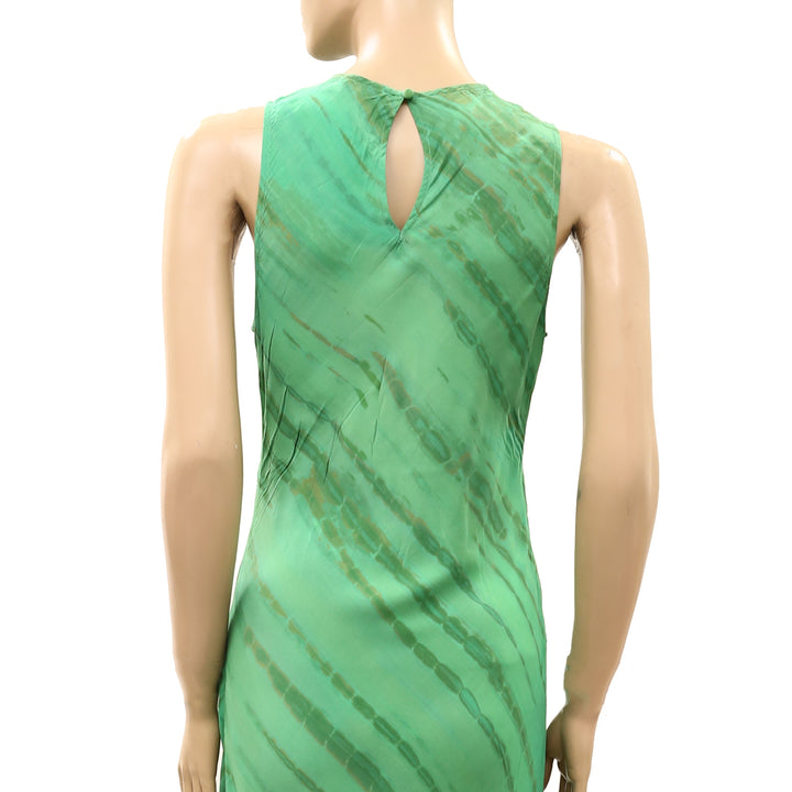 RIXO Yousra Crepe de Chine Maxi Dress
