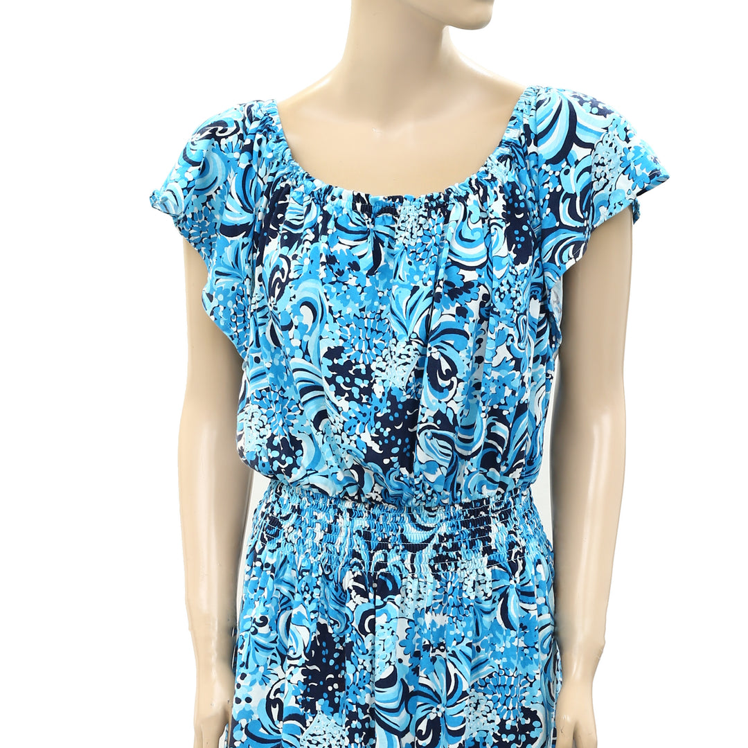 Lilly Pulitzer Clarette Flutter Sleeve Dress