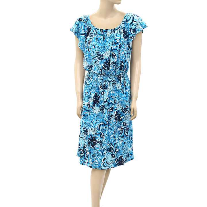 Lilly Pulitzer Clarette Flutter Sleeve Dress