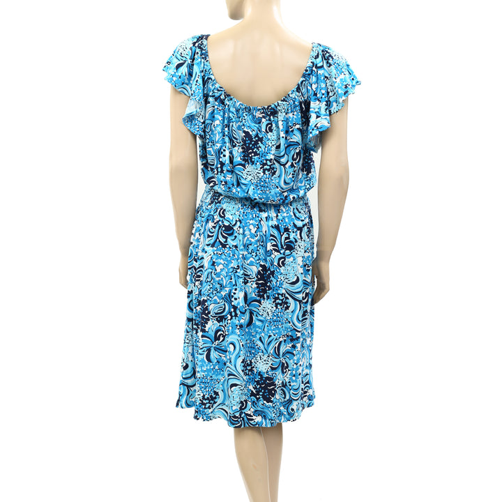 Lilly Pulitzer Clarette Flutter Sleeve Dress