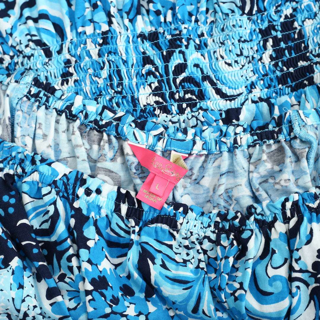 Lilly Pulitzer Clarette Flutter Sleeve Dress
